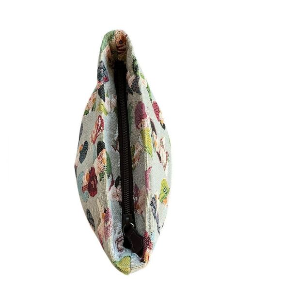 Jules Pansu Paris Tapesty Cosmetic Make-Up Pouch - Picture 3 of 9